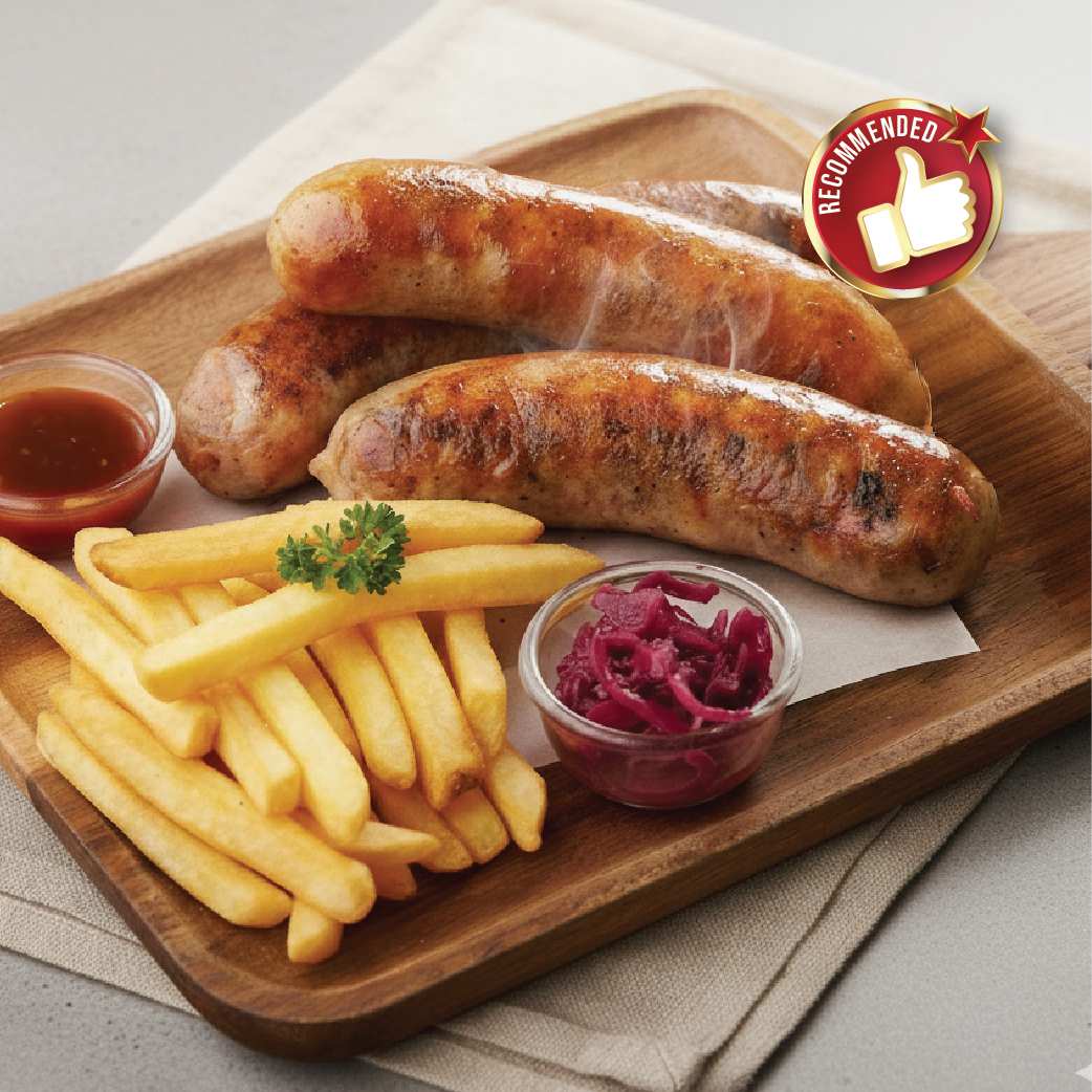 Chokchai Steak Sausages Beef/Pork (3 pcs.)
