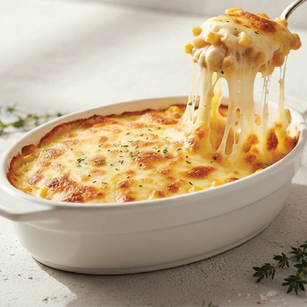 Baked Corn with Cheese